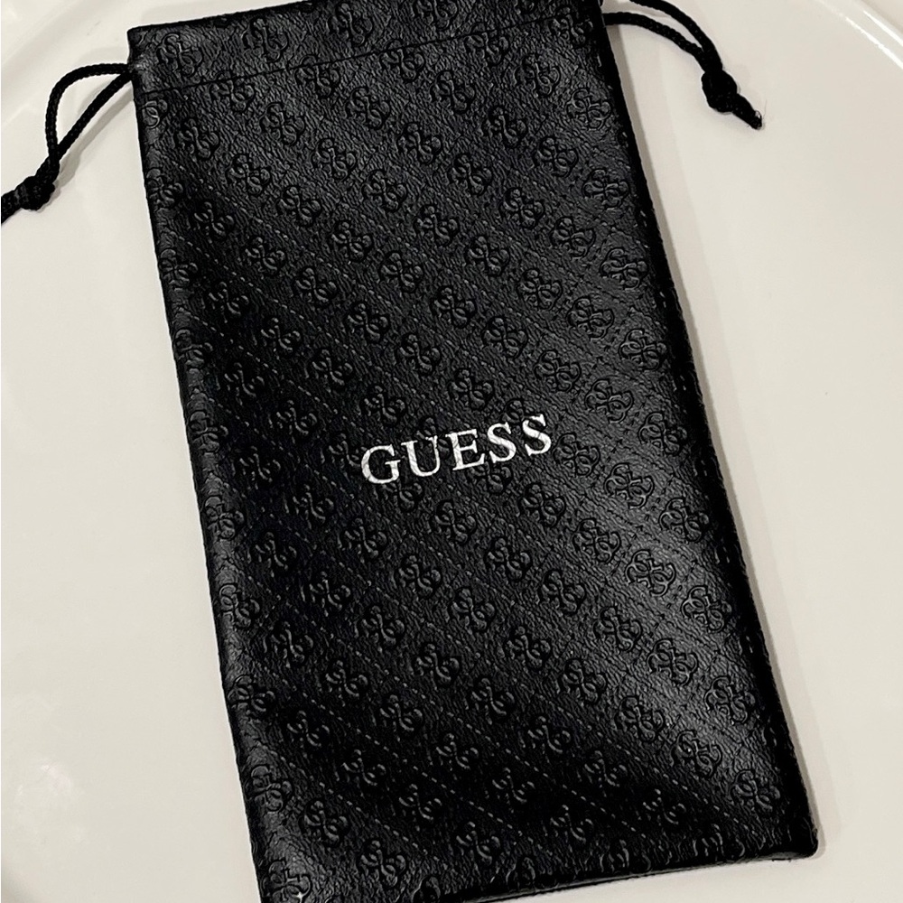 GUESS Embossed Logo Pouch
